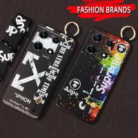 ring Phone Holder Phone Case For infinix Note30 Pro/X678B Fashion Design Kickstand Lanyard Cool Soft case Silicone