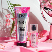 [เซ็ตสุดคุ้ม] Kiss My Body กลิ่น Tender เซรั่มน้ำหอม กันแดด 180 g. + น้ำหอม Body Mist 88 ml.