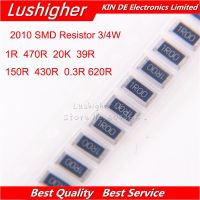 100PCS 2010 SMD Resistor 3/4W 1% 1R 150R 470R 39R R30 20K 620R 430R 1 Ohm 1ohm 1R00 1R0 150 470 39 0.3 20000 620 430 Ohm WATTY Electronics