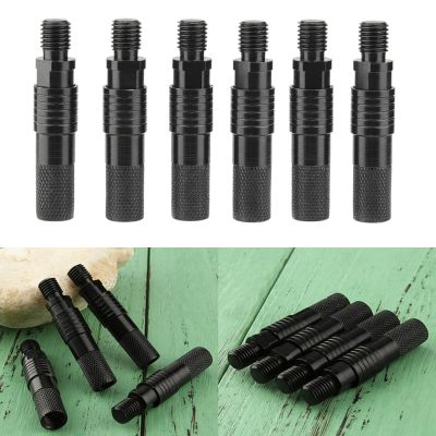 4pcs Aluminum Alloy Quick Release Adapters Carp Fishing Rod Bite Alarm Rod Holder Connectors Wear-resistant Fishing Accessories Adhesives Tape