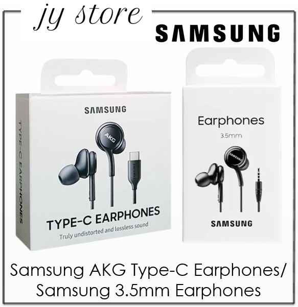 Samsung AKG Type-C Earphones (EO-IC100)/ Samsung 3.5mm Earphones (EO-IA500)  *Authentic with Original Packing* | Lazada Singapore