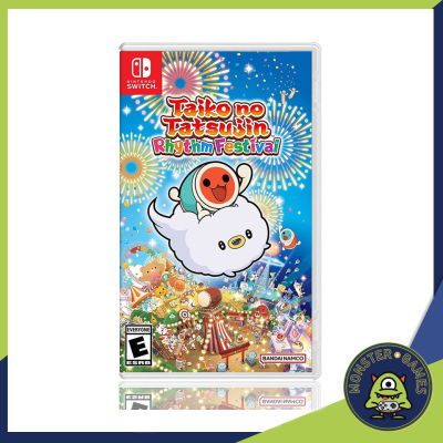 Taiko no Tatsujin Rhythm Festival Nintendo Switch Game แผ่นแท้มือ1!!!!! (Taiko no Tatsujin Switch)(Taiko Switch)