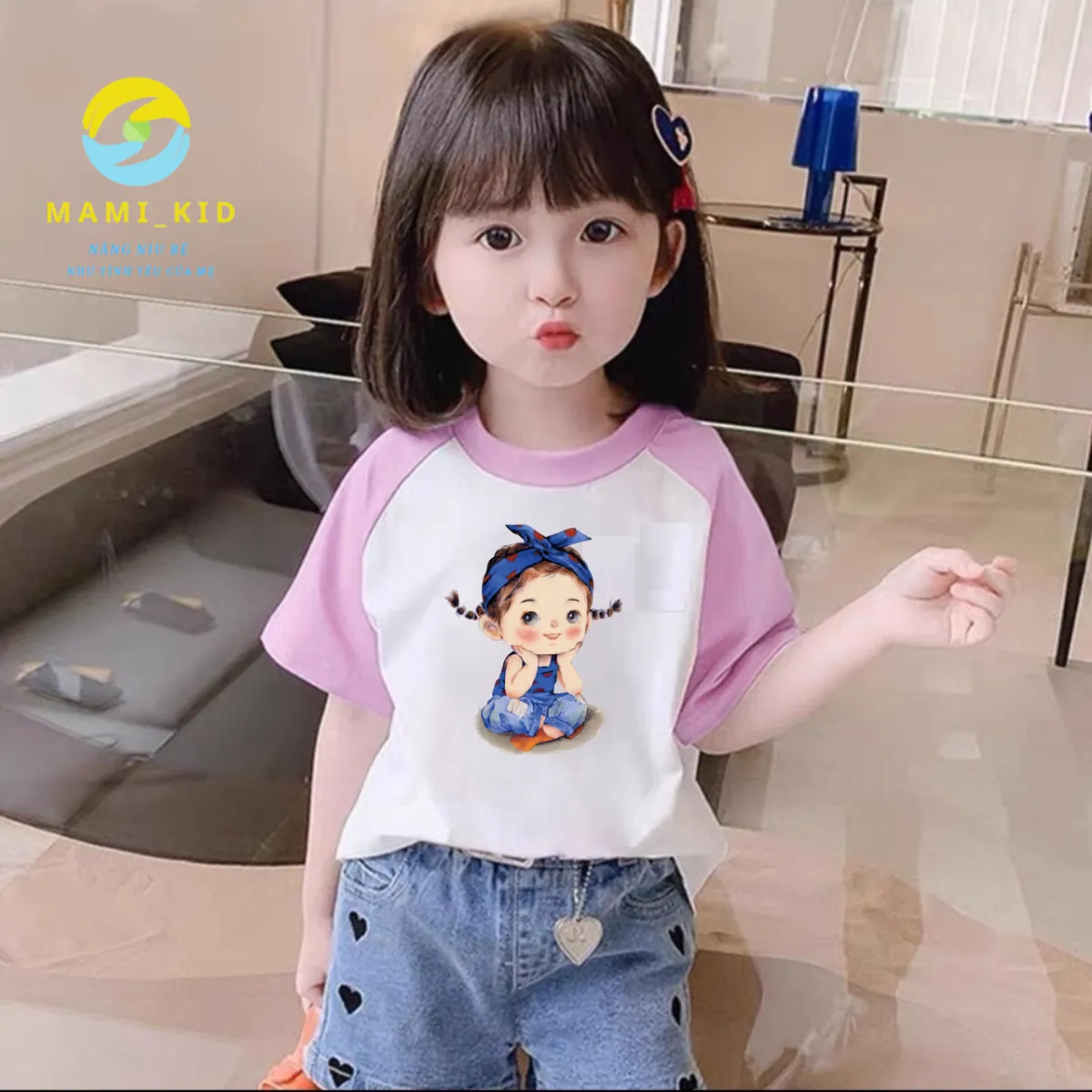 áo phông cho bé trai bé gái hoạt hình cute, chất cotton 4 chiều ...