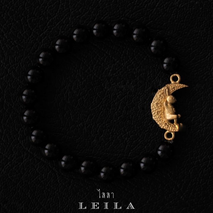 leila-amulets-กระต่ายซบจันทร์-พร้อมกำไลหินฟรีตามรูป