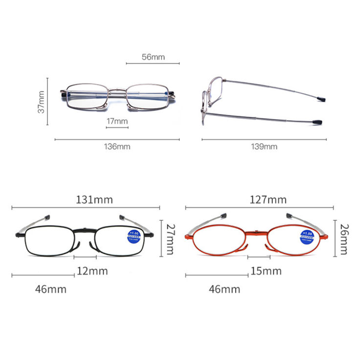 cod-metal-reading-glasses-frame-spectacles-folding-eyeglass-portable-mini-design-fashion-parents-old-man-grandmother-1-0-1-5-2-0-2-5-3-0-3-5-4-0multicolor