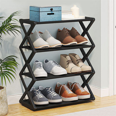 For Students Steel Assembly Hanger Storage Shelf Cloth Shoecase For Home Multifunctional Shoe Rack
