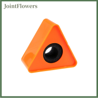 JointFlowers ไมโครโฟนทนทานสัมภาษณ์สามเหลี่ยมโลโก้สถานีธงพลาสติก ABS