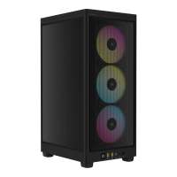 CASE (เคส) CORSAIR 2000D RGB AIRFLOW (BLACK) (MINI-ITX)