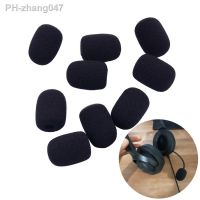 10PCS Headset Microphone Foam Cover Mini Telephone Headset Mic Cover Microphone Windscreen Windshied Sponge Covers