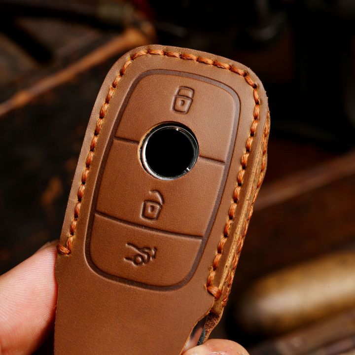 leather-car-key-pouch-case-cover-car-accessories-for-mercedes-benz-e200-e400-s560-c260-a200-c260l-keychain-holder-keyring-fob