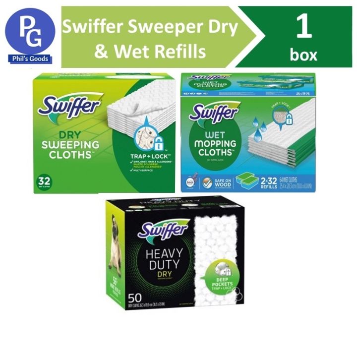 Swiffer Sweeper Heavy-Duty Dry Sweeping Cloth Refill Pads