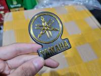 โลโก้ติดลำโพง ยามาฮ่า งานพลาสติก ขนาด 7 * 5 cm YAMAHA speaker audio logo badge