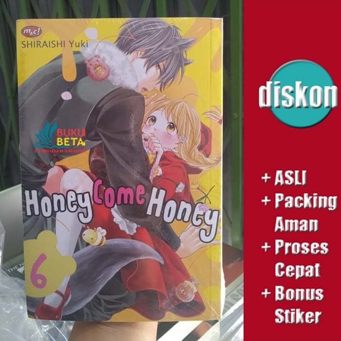 Buku Beta Komik Honey Come Honey 6 Shiraishi Yuki Lazada Indonesia 0535