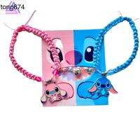 TONG Ic Stitch กำไลคู่ปรับได้กำไลข้อมือ Ic ที่น่าสนใจร่วมกันของขวัญการ์ตูนมิตรภาพกำไลถักคู่