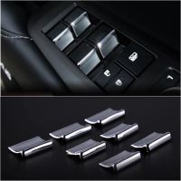 ♝✙✙ 7pcs Chrome Window Glass Lift Button Cover Trim Decal For Lexus ES200 250 300h CT200H Car Styling Interior Accessories