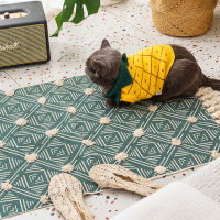 Retro Bohemian Hand Woven Cotton Linen Carpet Tassel Rug Geometric Floor Mat Bedroom Tapestry Decorative Blanket Area Rug