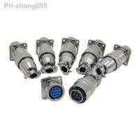 12mm XS12 With Flange Push Pull Self-Locking Fast Aviation Connector Square Mount 1set