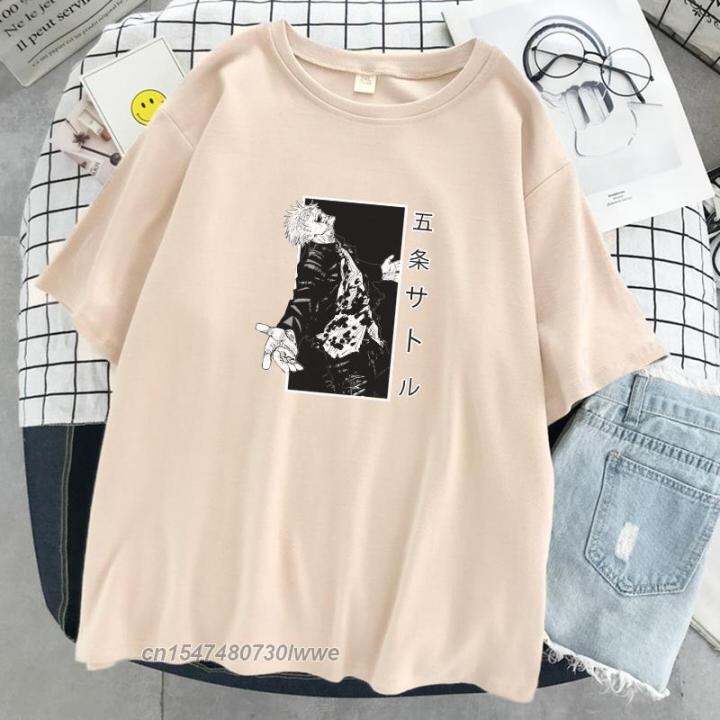 jujutsu-kaisen-gojo-satoru-anime-funny-print-t-shirt-men-women-loose-tshirts-100-cotton-t-shirts-womens-soft-short-sleeve