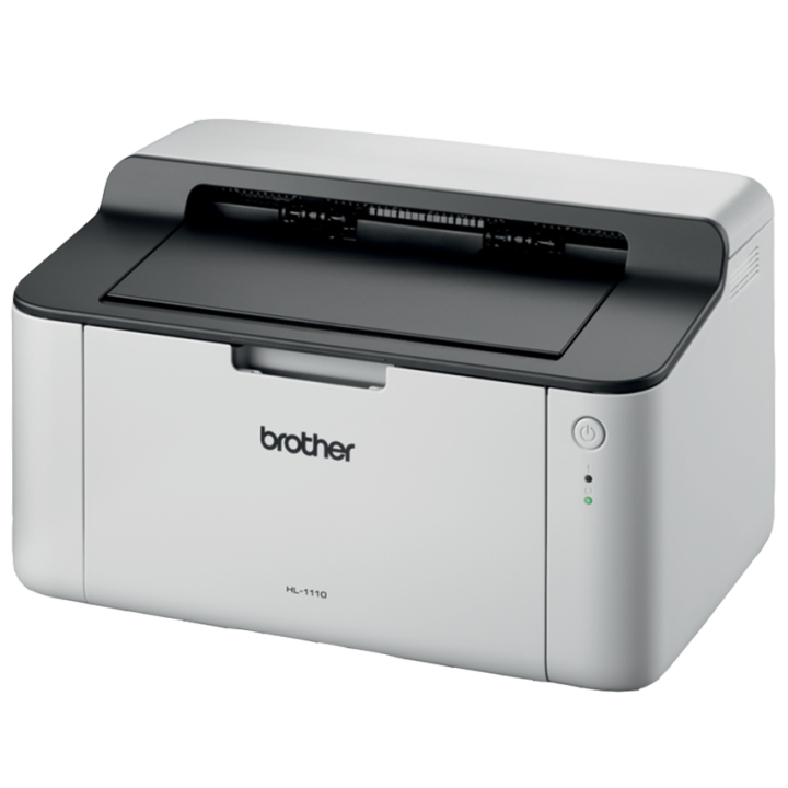 Brother HL1110 Monochrome Laser Printer 2 Compatible toners & 1 Drum