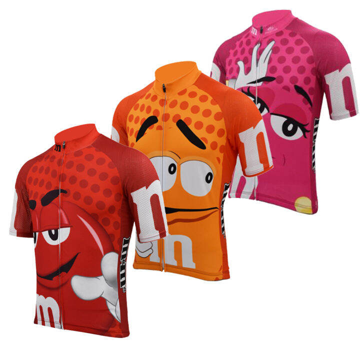 men-pink-cycling-jersey-red-short-sleeves-clothing-triathlon-mtb-jersey-orange-maillot-ciclismo-hombre