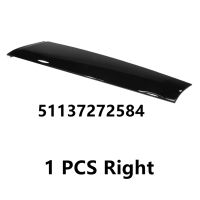 For-BMW Mini Cooper R57 R55 R56 07-15 Front Windshield Post Trim Bright Black Exterior Molding a Pillar Trim Cover