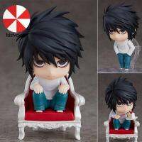 FDSFVDXGS การ์ตูน10เซนติเมตรของประดับโต๊ะทำงาน Lawliet PVC ขนาดเล็ก1200 # ตุ๊กตาขยับแขนขาได้หุ่นของเล่นอะนิเมะของเล่นโมเดล