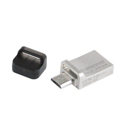 โปรแรง-เเฟลชไดร์ฟ-jetflash-flash-drive-otg-รุ่น-jf880-silver-usb-type-a-to-micro-usb-usb2-0-ได้เฉพาะ-jf880-64gb-wow-สุด