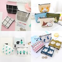 【CW】✧♗◕  Canvas Coin Purse Card Purses Kid Children Small Holder Wallet Storage