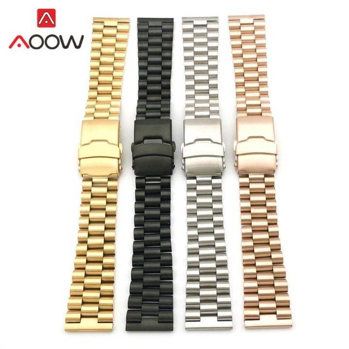 20-มม-22-มม-solid-stainless-steel-strap-buckle-buckle-men-women-quality-metal-replacement-wrist-band-watch-accessories-rose-gold