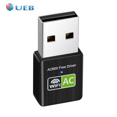 ตัวรับสัญญาณ WiFi 2.4G/5.8G USB อะแดปเตอร์ WiFi Dongle ฟรีไดรฟ์สนับสนุนหน้าต่าง XP ปลั๊กแอนด์เพลย์ /Vista/linux/win 7/8