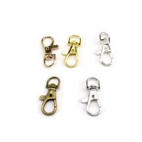 【CW】 6 8 10 Pcs/Lot 38 36 32mm Clasp Dog Chains Accessories Swivel Jewelry Keychain Making