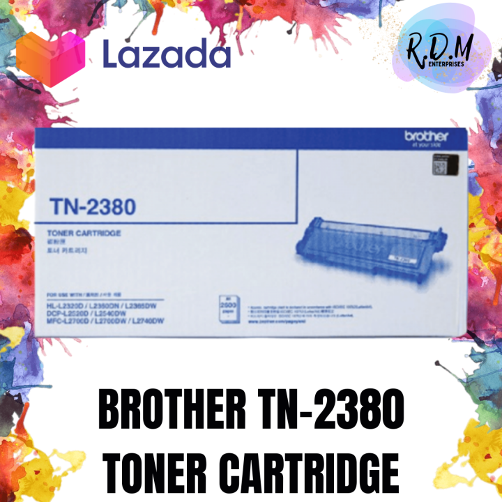 Brother Tn 2380 Toner Cartridge Tn2380 Lazada Ph 8705