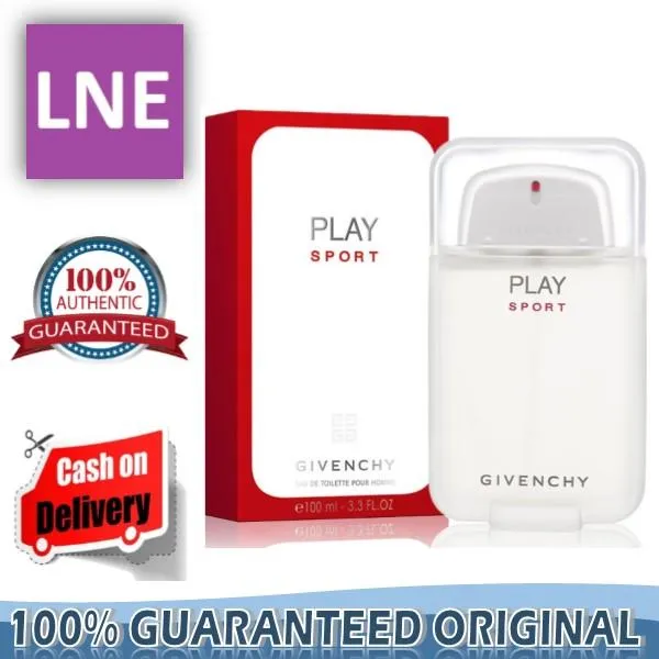 NO BOX) 100% Authentic 50ml/100ml Givenchy Play Sport For Men Eau De  Toilette | Lazada PH