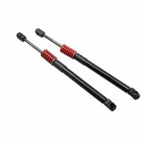 Tailgate Auto Struts สีแดงฤดูใบไม้ผลิสำหรับ2016-2020 Ford Mustang 6th ไม่มีสปอยเลอร์ด้านหลัง Boot Shock Damper Lifter สนับสนุน