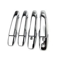 8Pcs Chrome Car Exterior Side Door Handle Frame Cover Trim For Perodua Ativa Toyota RAIZE Daihatsu ROCKY