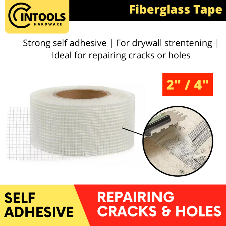 2" / 4" Self Adhesive Fiber / Fibre Glass Fiberglass / Fibreglass Tape Sealing / Preventing