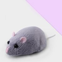 Electric Mouse Simulation Infrared Remote Control Mouse Model Toy Suitable for Kittens,Puppies and Child