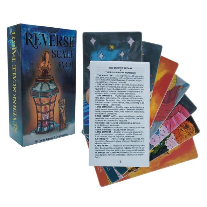 2022-new-english-card-deck-12x7cm-reeverse-scale-tarot-with-guidebook-78-cards-set-for-holiday-gift-party-leisure-board-game-usefulness