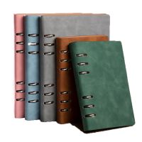 【CW】
 Loose Notebook A5 A6 Planner Organizer Binder Folder Diary Business Buckle Notepad Office Supplies