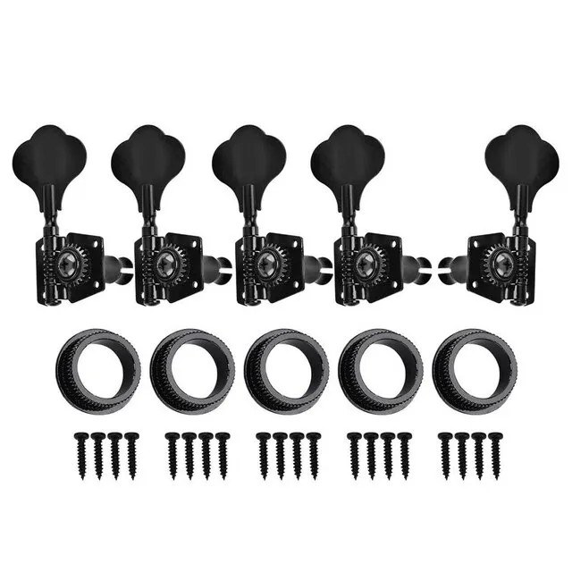 5 or 6 String Open Gear Bass Tuning Pegs Keys Machine Heads Tuners For