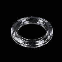 50mm 1PCS Crystal Glass Chandelier 50mm Drops Parts Prisms Lamp Pendant Ring Handing 1PCS