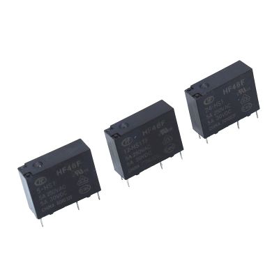 【Worth-Buy】 10ชิ้น5a 4pin Hf46f-5-hs1 Hf46f-12-hs1 Hf46f-24-hs1พลังงานปกติเปิด5 12 5a 250vac