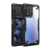 【Electronic Store】 Ringke Fusion-X สำหรับ Xiaomi Mi 11T เคสยกฝาใสฮาร์ดพีซีกลับนุ่ม TPU กรอบไฮบริดสำหรับ Mi 11T Pro ปก