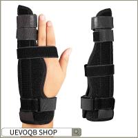 UEVOQB SHOP สนับสนุนการสนับสนุน รั้งเฝือก metacarpal ตัวป้องกันป้องกัน อุปกรณ์สำหรับยึดให้แน่น เฝือกนิ้ว เฝือกหัก สารปลดปล่อยโดยทันที เฝือกปรับได้ ตัวแบ่งนิ้ว