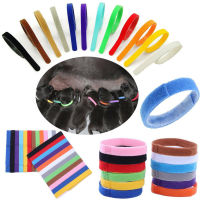 12 Pcs Puppy Whelping Collars Newborn Pet Collars Double-Sided Soft Adjustable ID Bands Puppy Id Collars For Newborn Pet Dog Cat GOULD