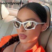 Retro Bat Rectangle Sunglasses Women 2022 Luxury Brand Steampunk Sun Glasses for Men Outdoor Sports Goggles Party Eyeglasses