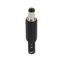 ☒ DC Power Plug 5.5 X 2.1 Mm For Welding Line Black DC Power Male Plug Jack Adapter