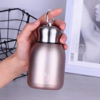 ⊕♙✹ ? 300ML creative personality instagram style vacuum bottle Thermos Cup stainless steel vacuum flask marble water glass outdoor sports gifts cup. Cute Mini delicate water cup custom Ship Today