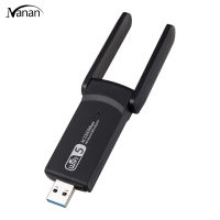 อะแดปเตอร์ Wifi USB 3.0 1200Mbps,สัญญาณ5GHz 2.4Ghz 802.11AC RTL8812BU Wifi การ์ดเครือข่ายดองเกิล