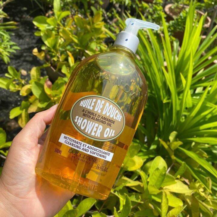 L'Occitane Almond Shower Oil 500ml Lazada.co.th